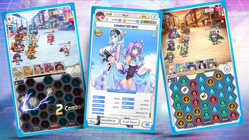 Combats dans le jeu Project QT